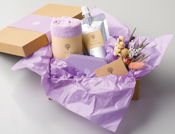 カラフルな紙製包装資材を新発売