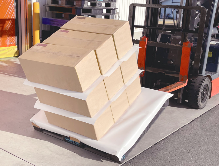 「ユポ」で防滑シート