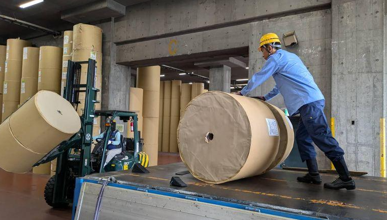3社合同で紙の物流強化